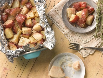 Perfect Garlic &amp; Parmesan Potato Packets