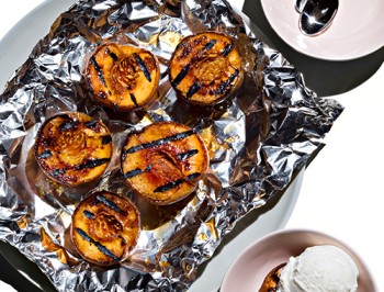 Grilled Peaches