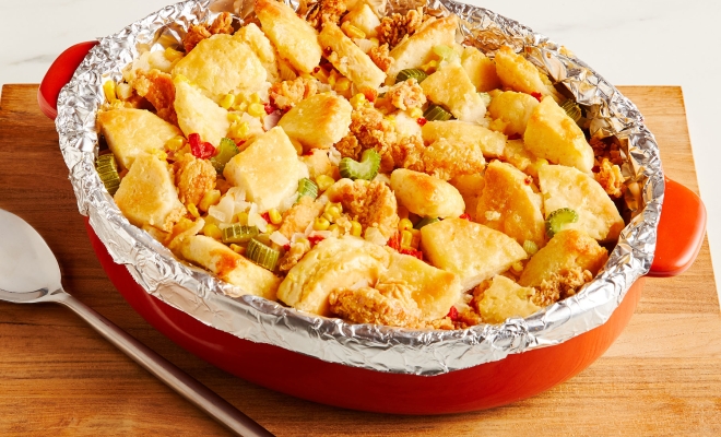 
Fried Chicken &amp; Biscuit Stuffing Recipe
