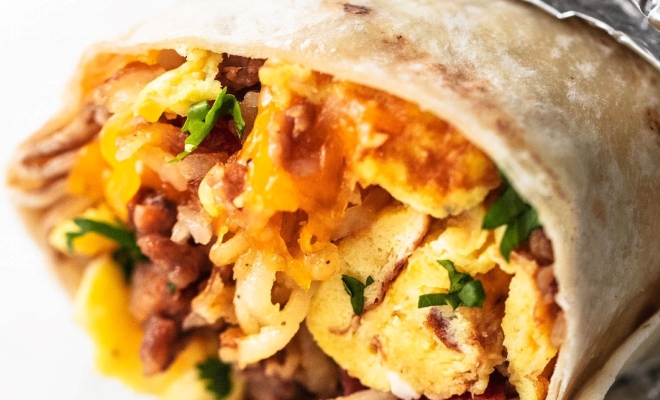 
Freezer Breakfast Burritos
