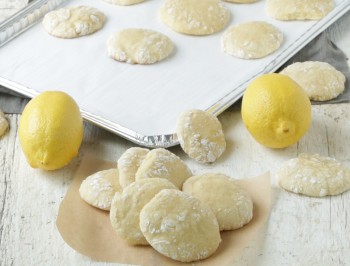 Lemon Crinkle Cookies