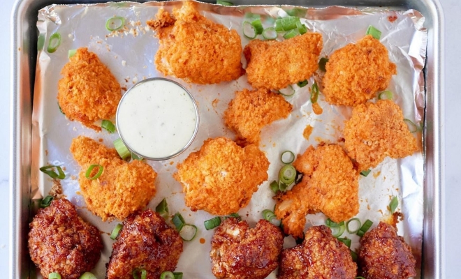 
Cauliflower Wings (3 Flavors)
