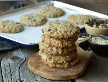 Peanut Butter Chocolate Chip Oatmeal Cookies