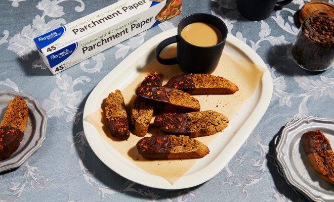 
Orange Coffee Biscotti
