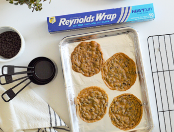 Chocolate Chip Crinkle Cookies