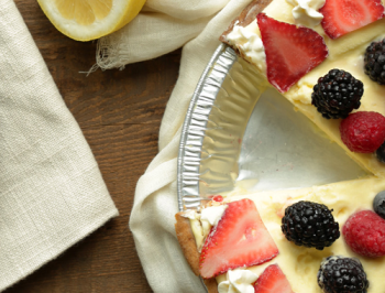 Lemon Tart with Fresh Berries